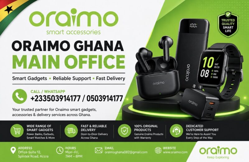 Oraimo Ghana Contact Number 0503914177