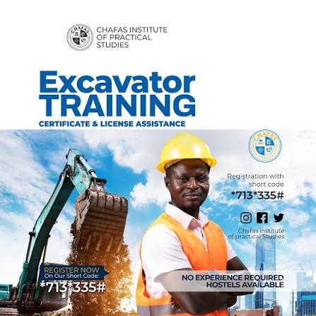 CHAFAS Forklift &Excavator Training Center +233558892842